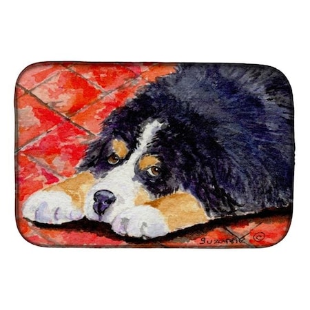 Carolines Treasures Carolines Treasures SS8842DDM Bernese Mountain Dog Dish Drying Mat SS8842DDM
